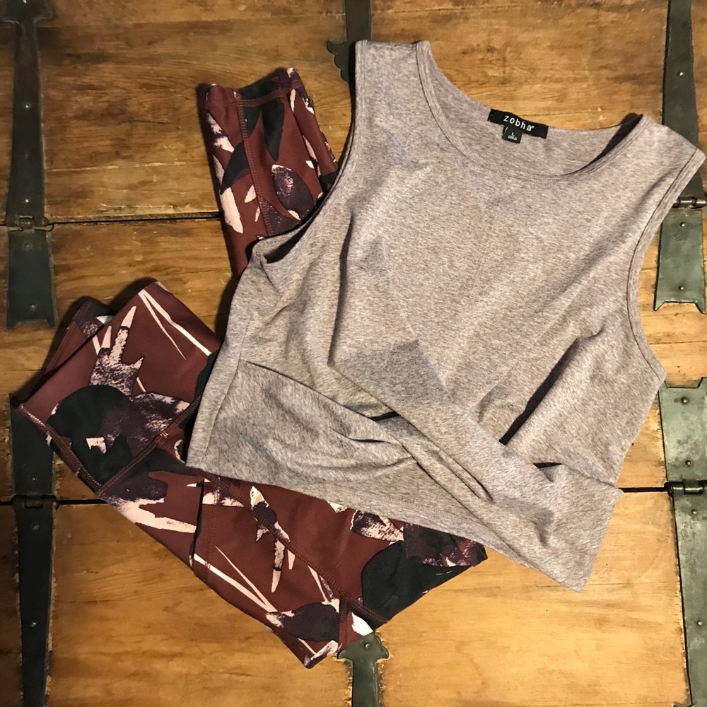 Workout leggings & top